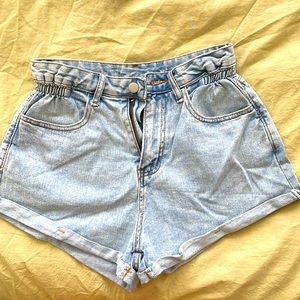 Light blue Jean shorts